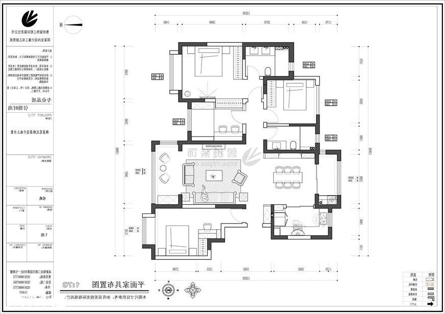 湖居笔记,现代风格,户型图